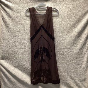 MaxStudio size S special edition brown dress